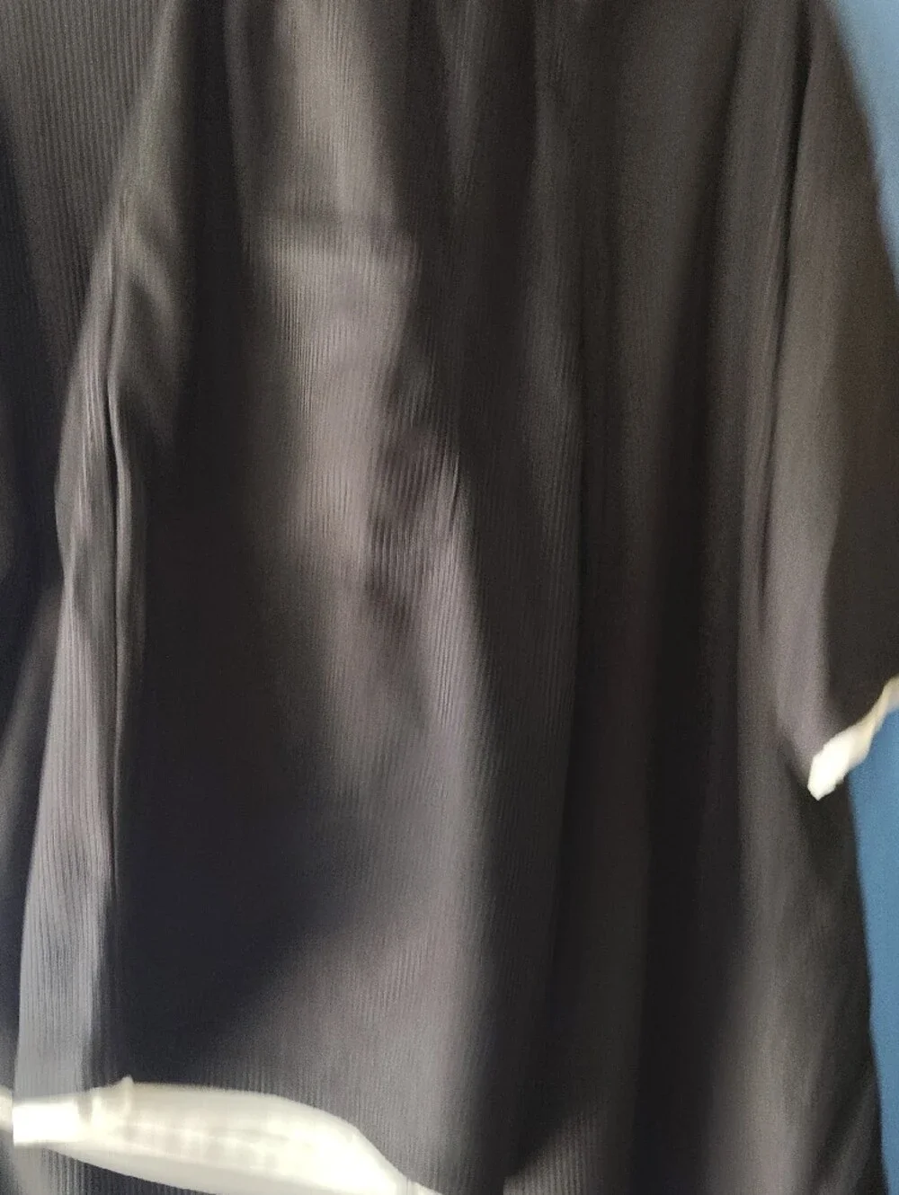 The North Face Black Tee with White Logo
